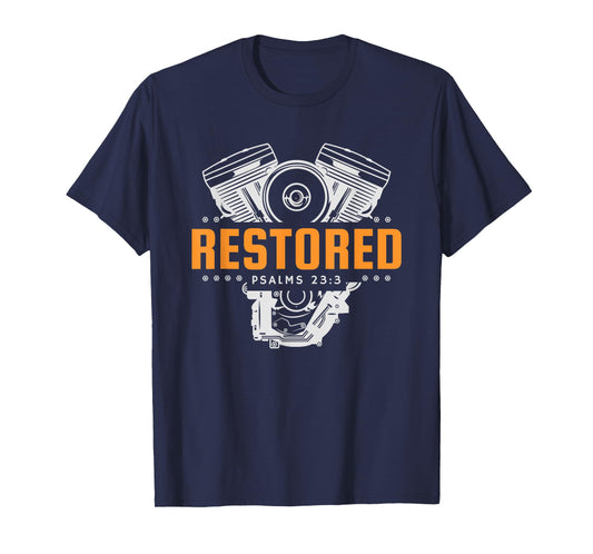 Christian Mechanic Restored Cars Automobile T-Shirt