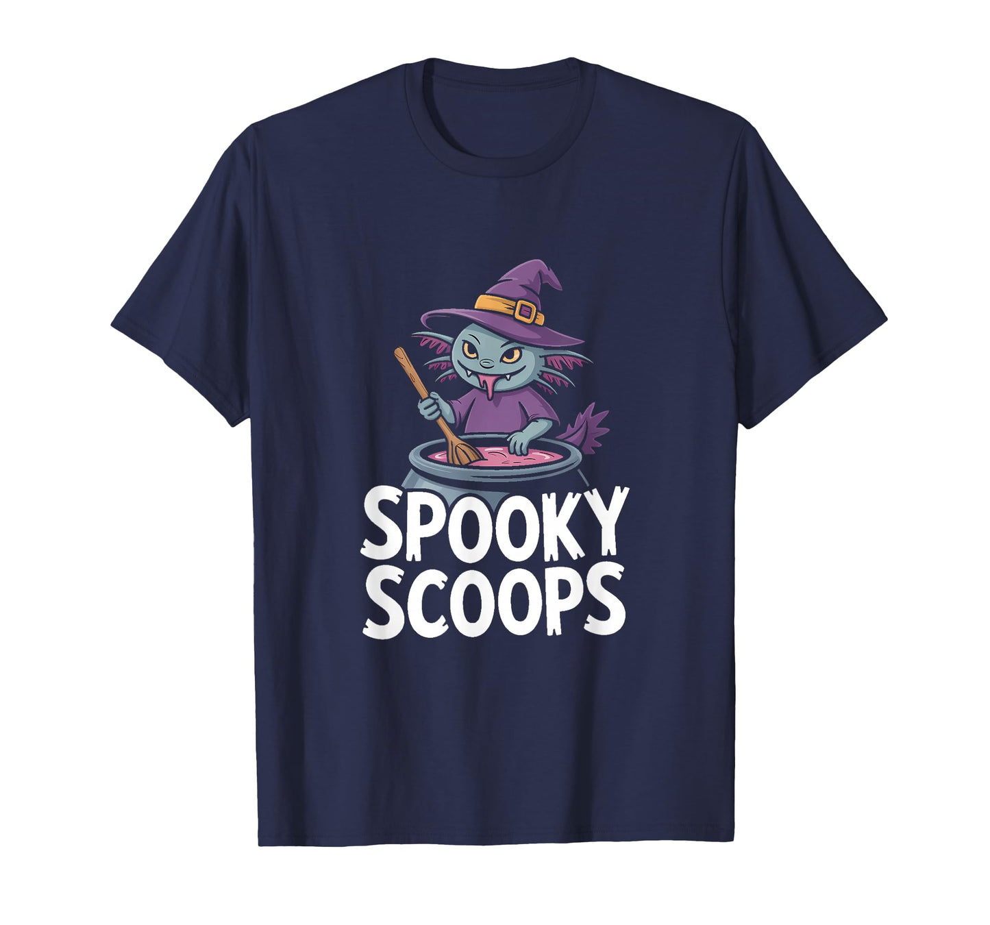 Spooky Scoops Axolotl Ice T-Shirt