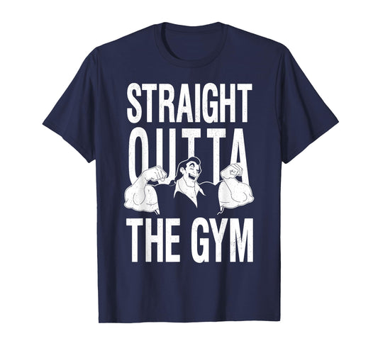 Disney Beauty and the Beast Gaston Straight Outta The Gym T-Shirt