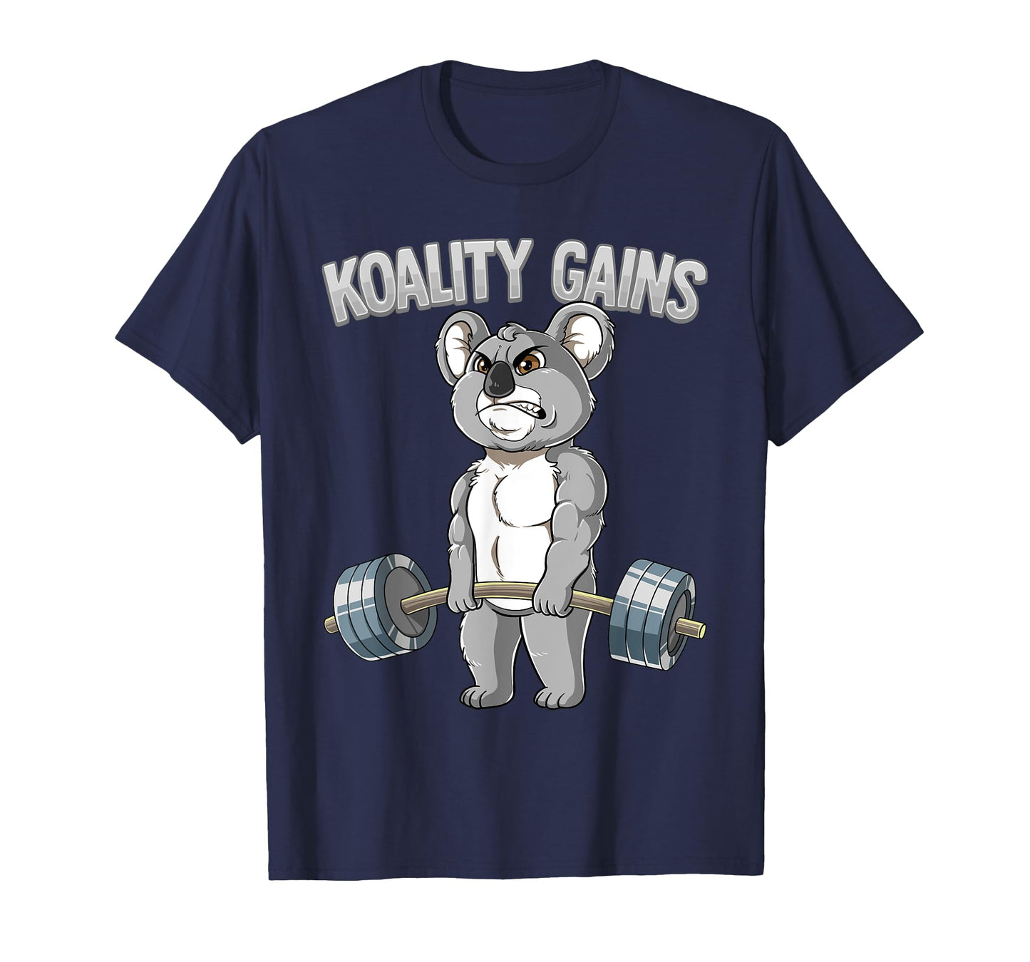 Koality Gains Koala Gym Bodybuilding T-Shirt