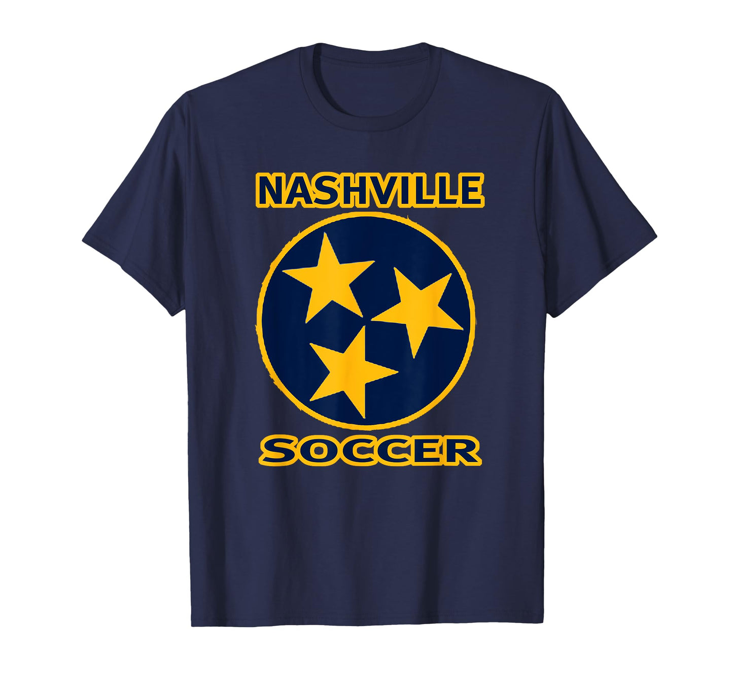 Nashville Soccer Tennessee TriStar Flag Shirt T-Shirt