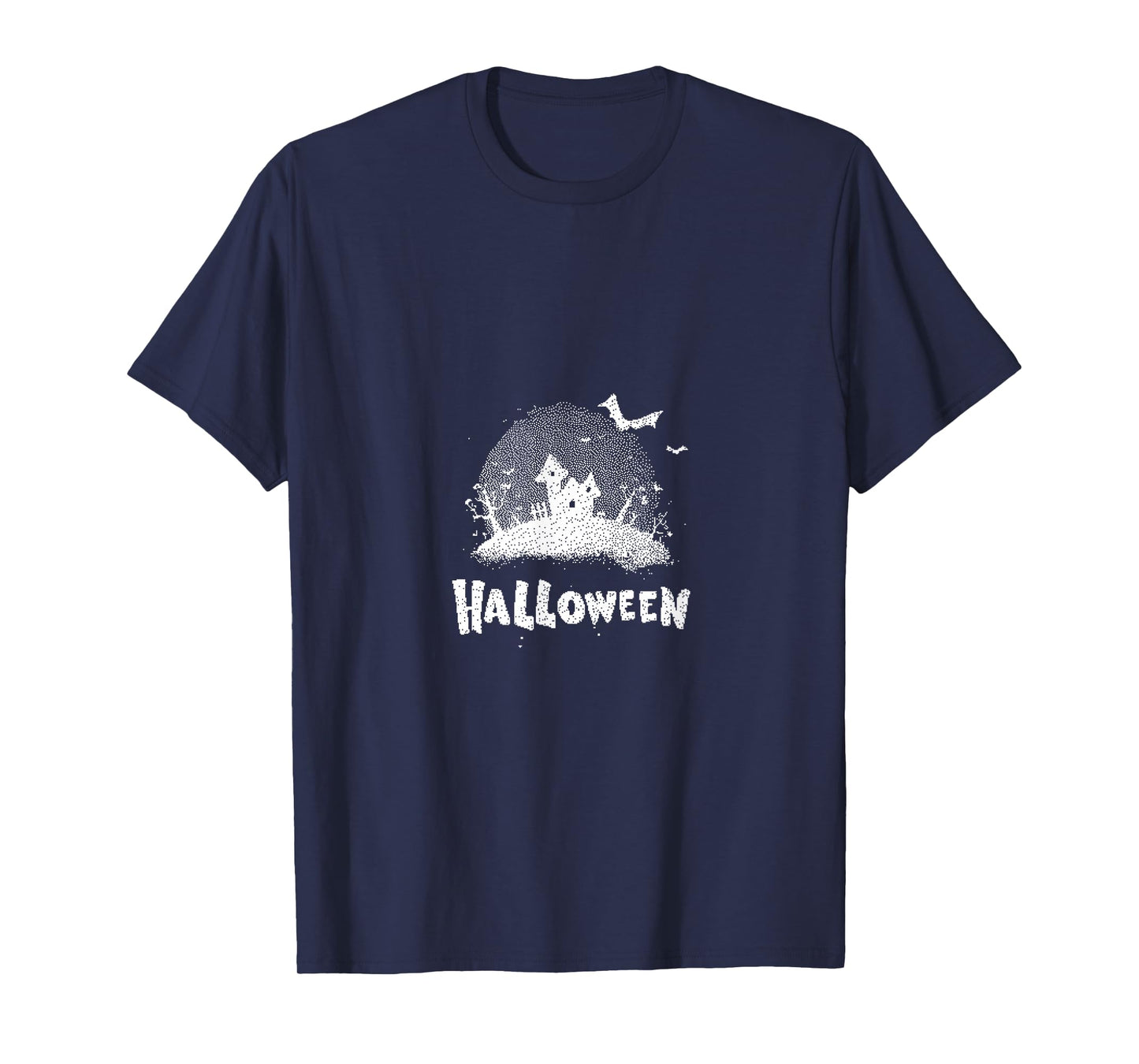 Witch Halloween Ghost Pumpkin Art T-Shirt