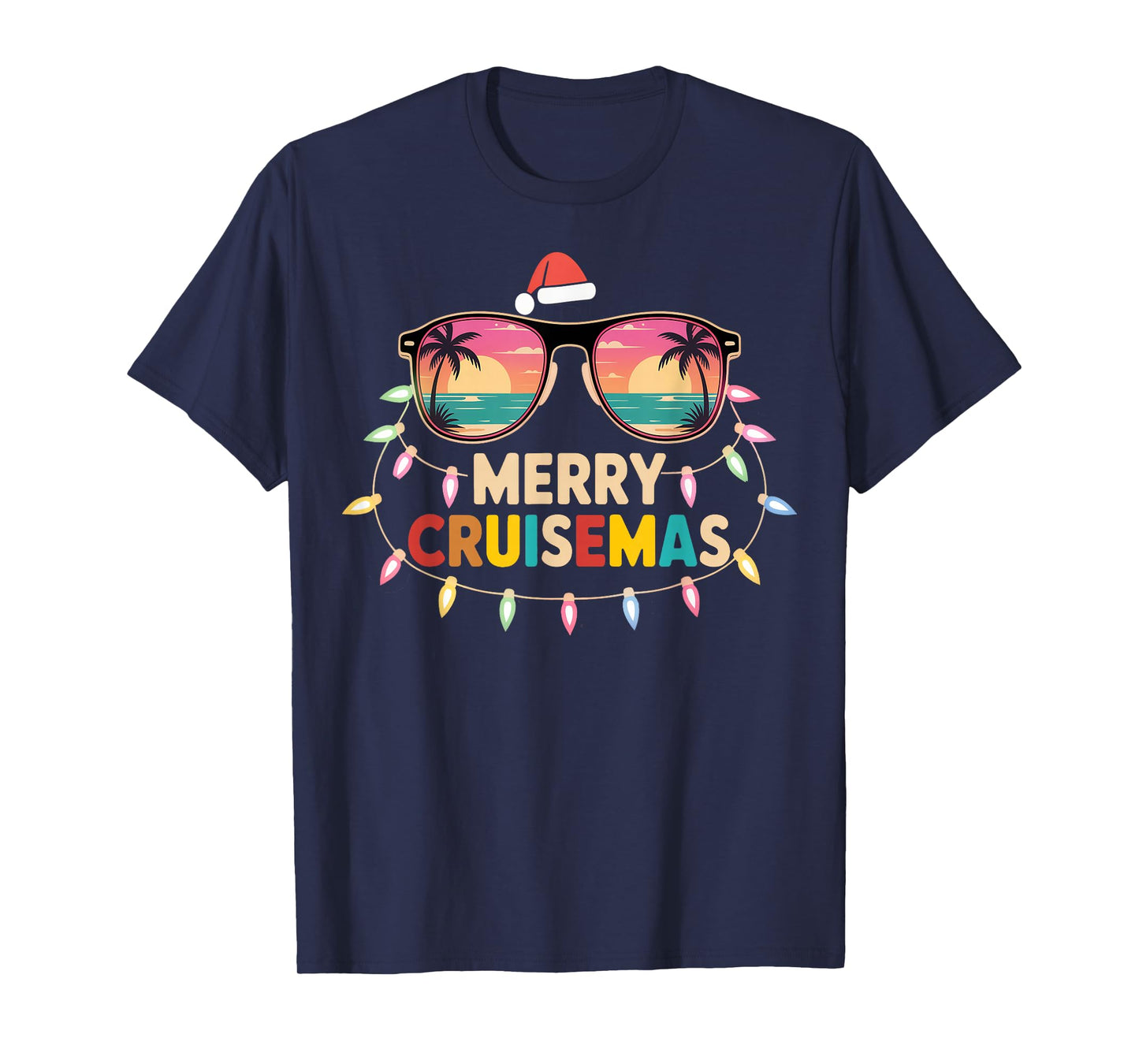 Merry Cruisemas 2025 Christmas Santa Reindeer Cruise T-Shirt