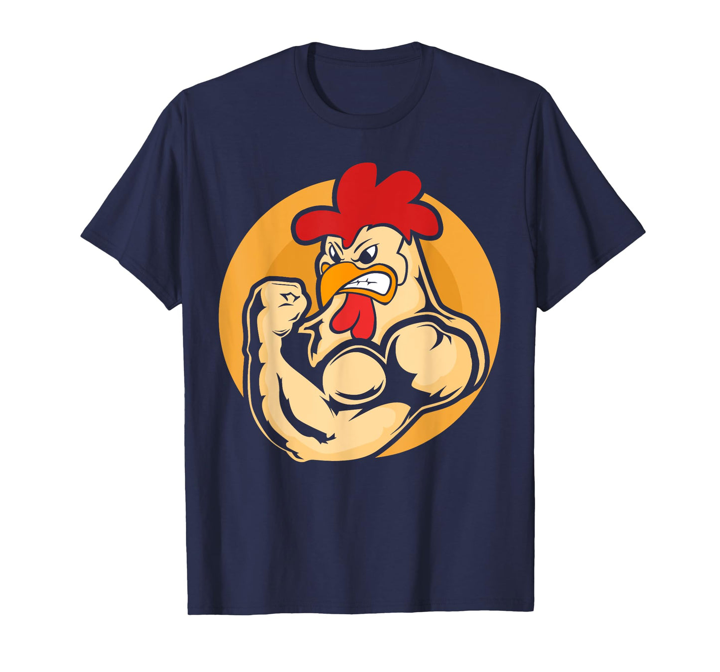 Strong Muscle Chicken Fitness Gym Chickens T-Shirt