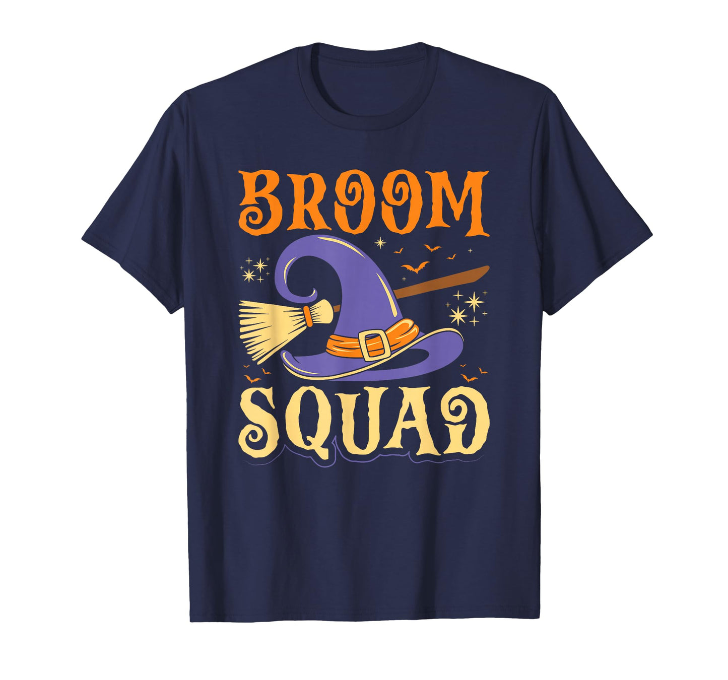 Broom Squad Halloween Witch T-Shirt