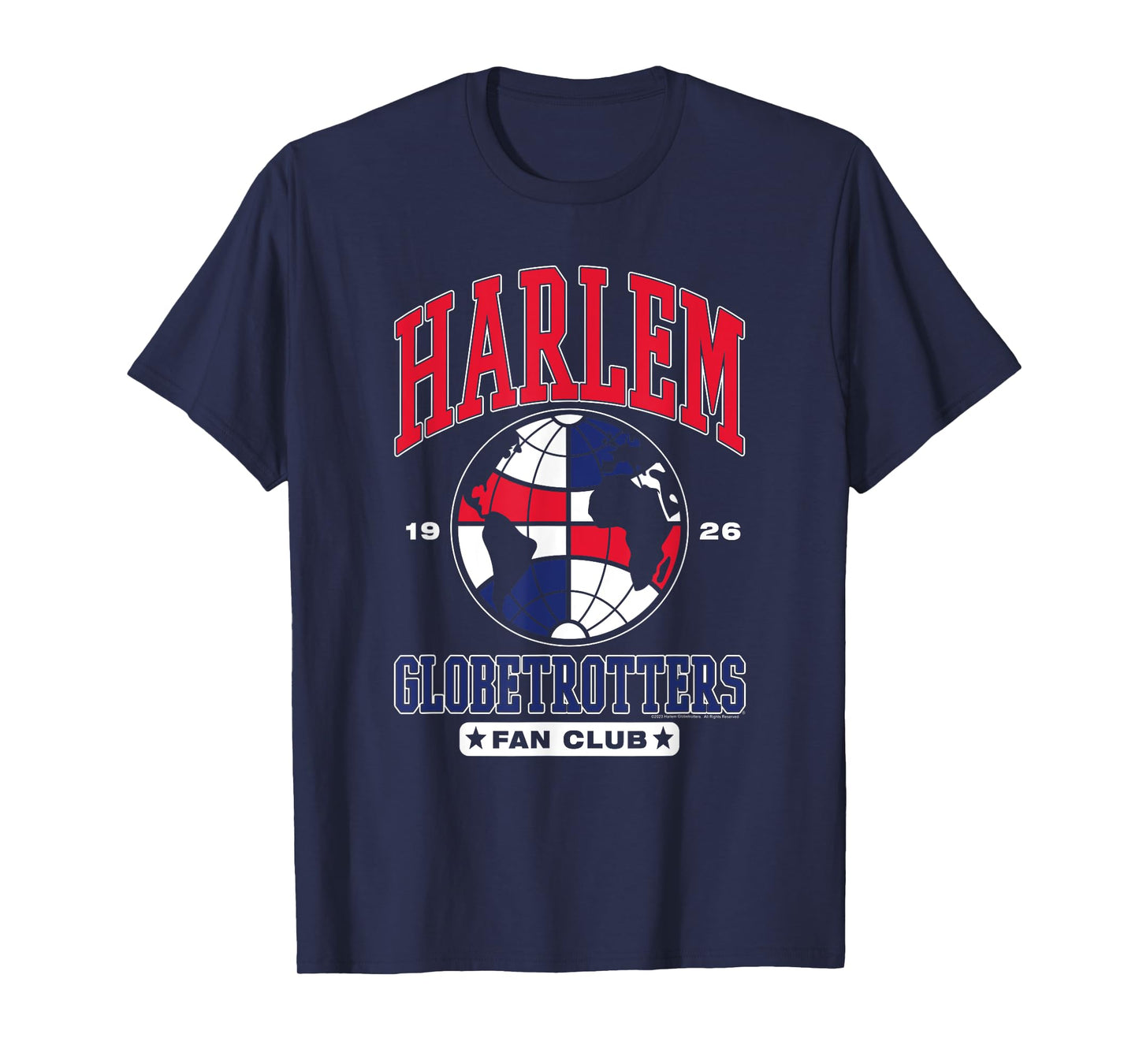 Harlem Globetrotters Basketball Est. 1926 Fan Club T-Shirt