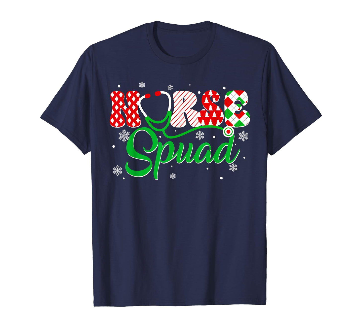 Groovy Christmas RN CNA ICU Nurse Men Women Xmas Santa T-Shirt