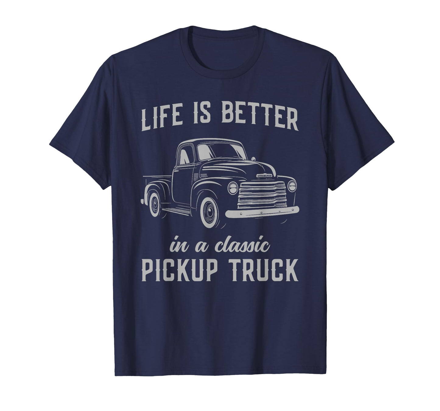 Classic Pickup Truck Guy Vintage T-Shirt
