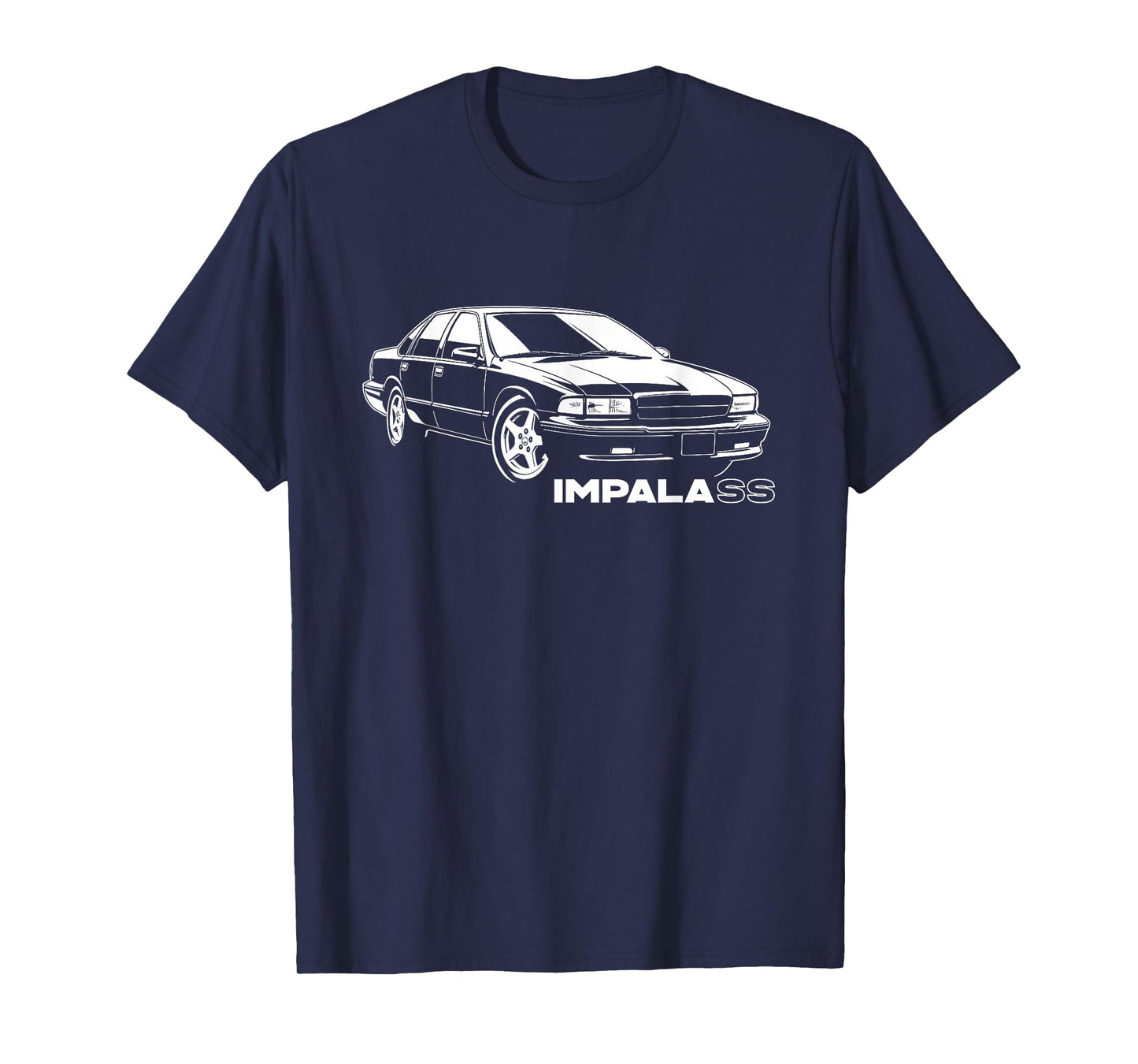 Impala SS Silhouette B Body Impala SS Car 94-96 Coupe OBS T-Shirt