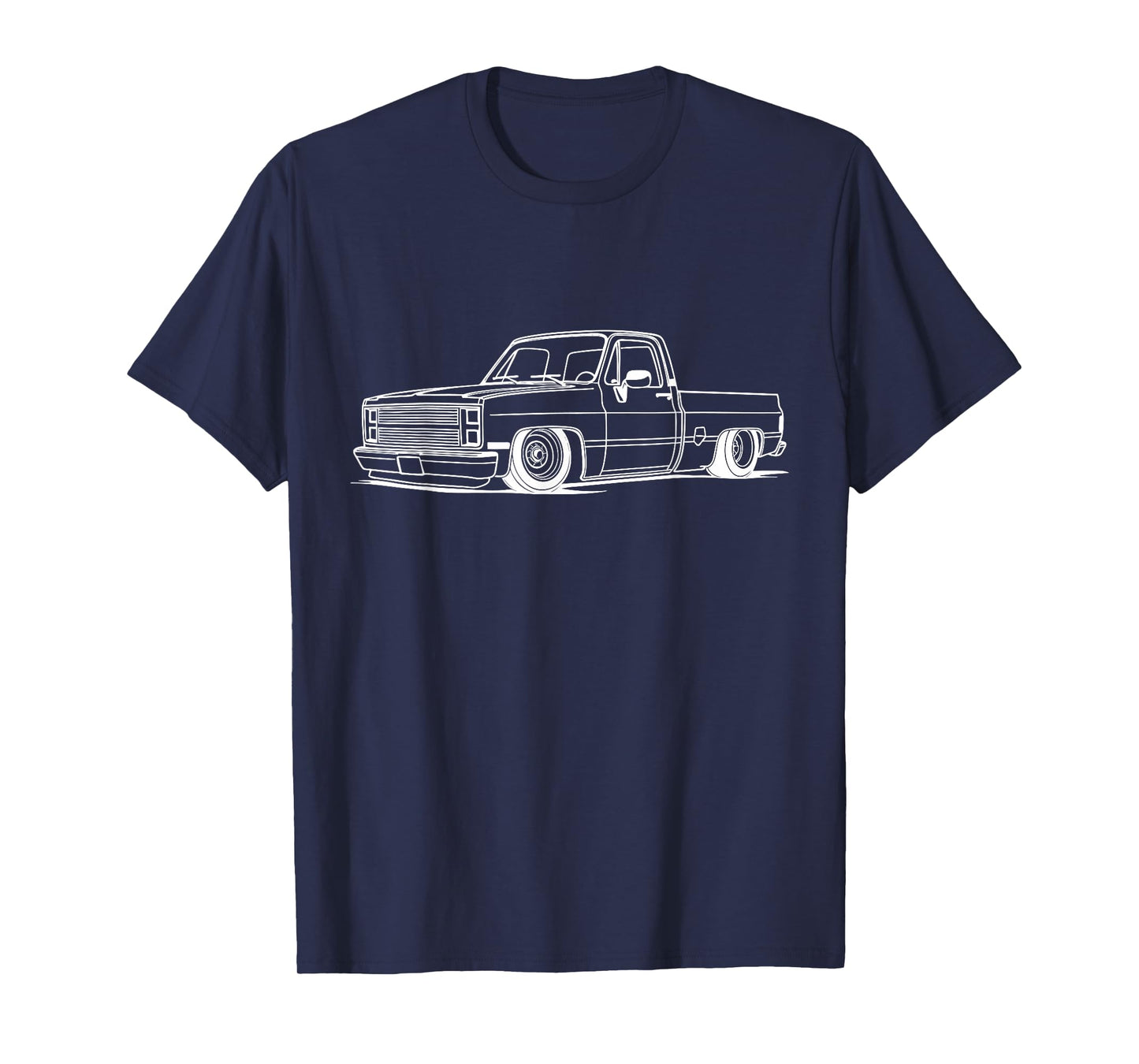 1987 Squarebody C10 Truck Silhouette Square Body Truck C10 T-Shirt