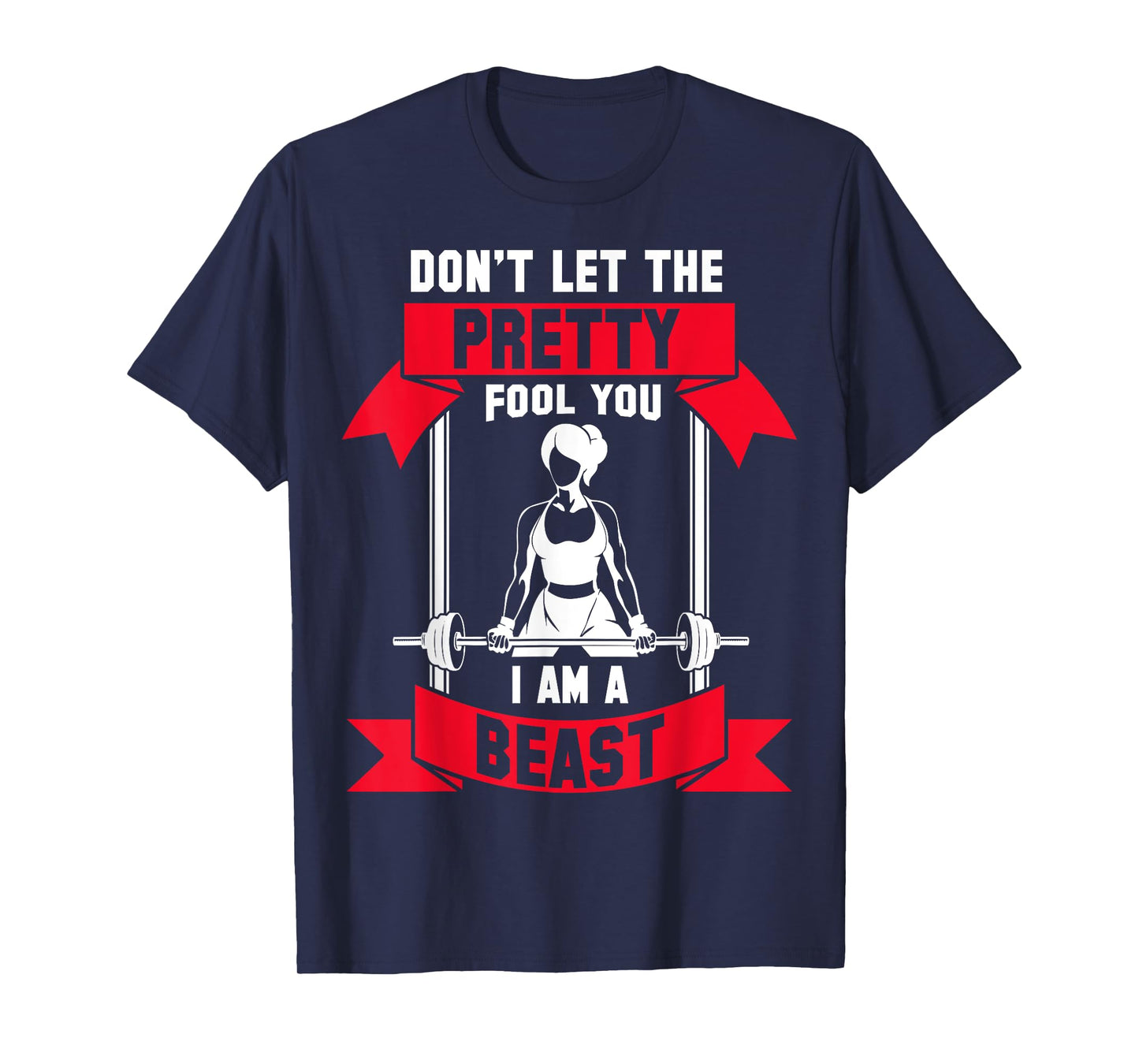 Women Weight-Lifting Workout Quote Funny Fitness Lover Gift T-Shirt