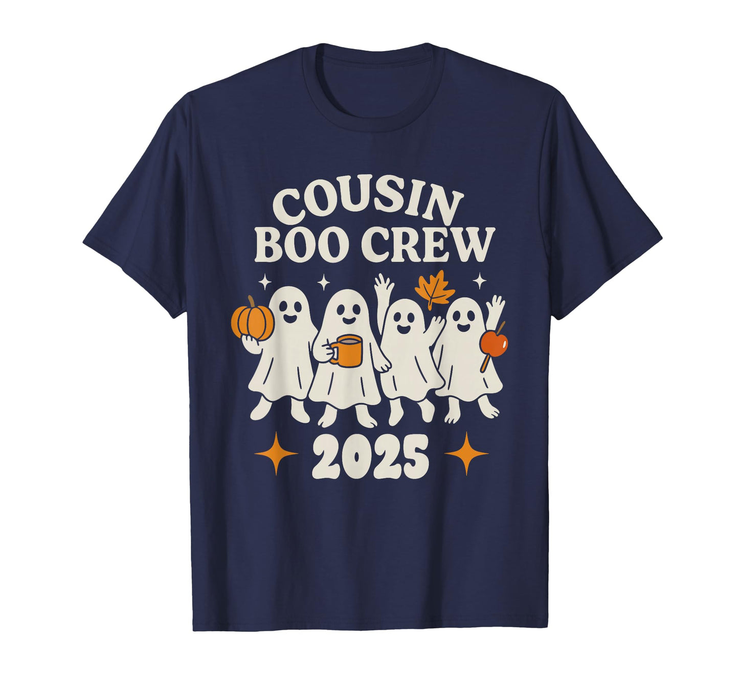 Cousin Boo Crew Halloween Ghost Fall Cousin Matching Family T-Shirt