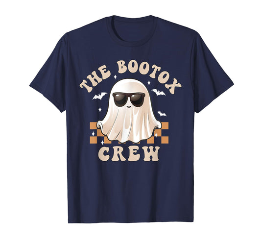 The Bootox Crew Ghost Sunglasses Aesthetic Nurse Halloween T-Shirt