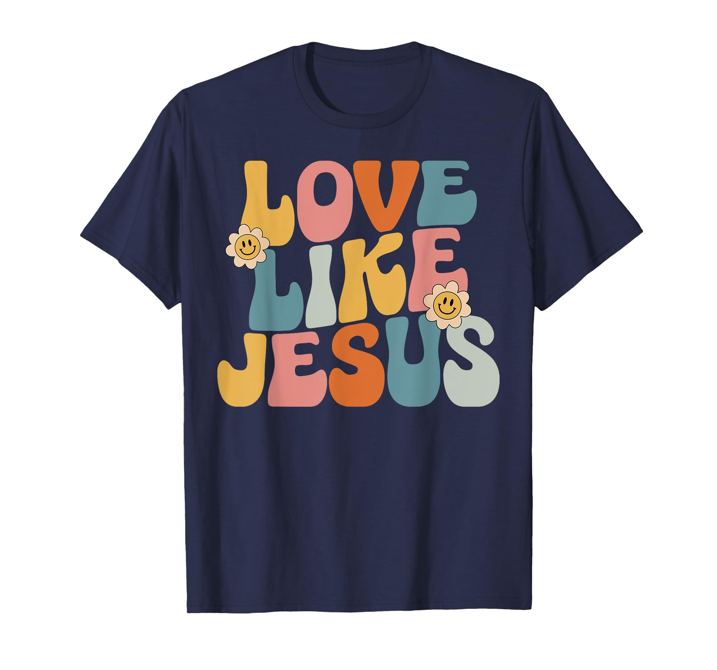 Retro Love Like Jesus T-Shirt