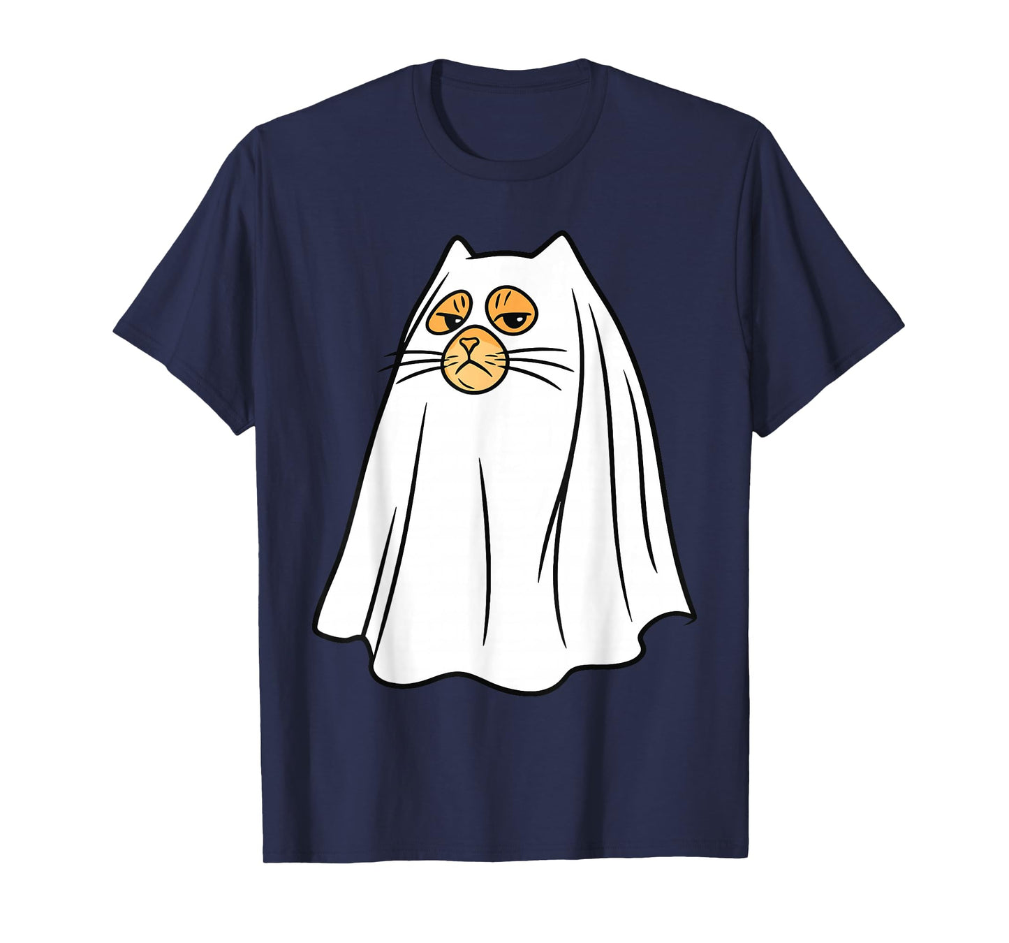 Ghost Cat Meme Halloween T-Shirt
