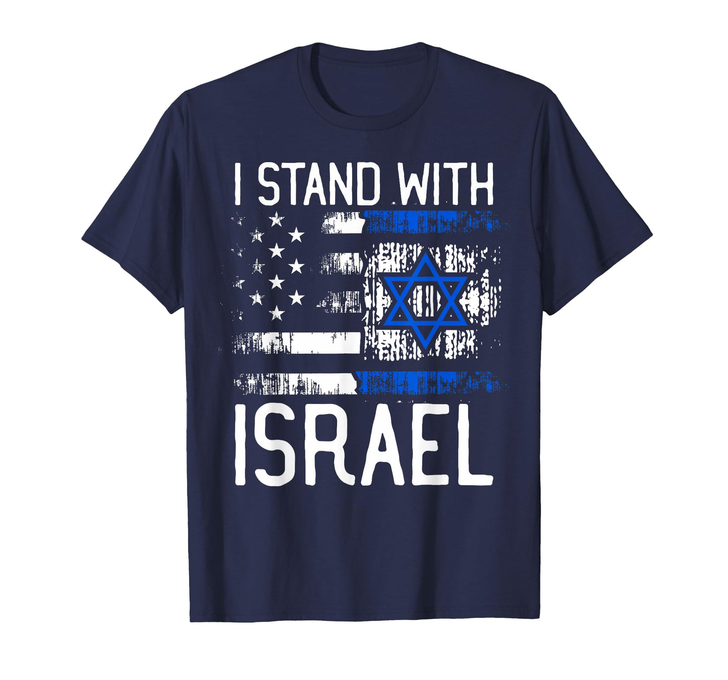 I Stand With Israel Jewish Support Group Matching T-Shirt