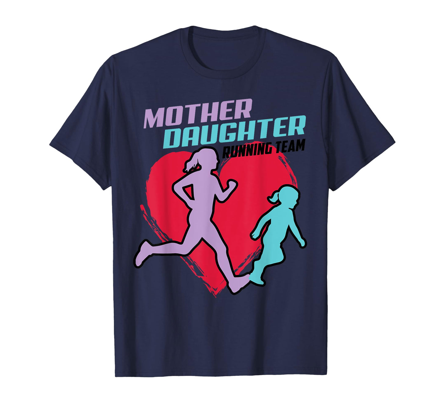 Cool Mother Daughter Running Team | Funny Runner Tandem Gift T-Shirt