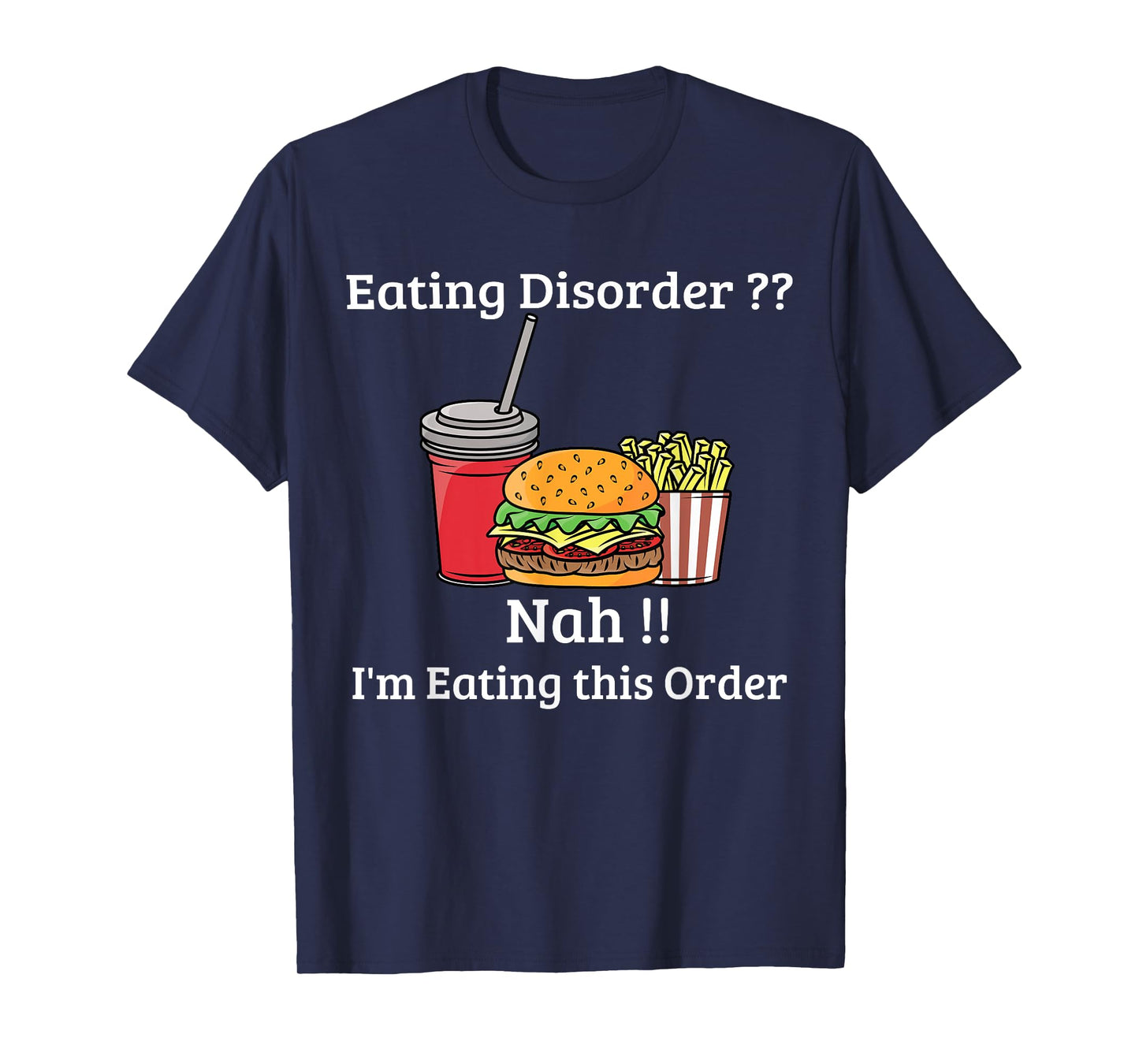 funny meal fast food easting pun T-Shirt