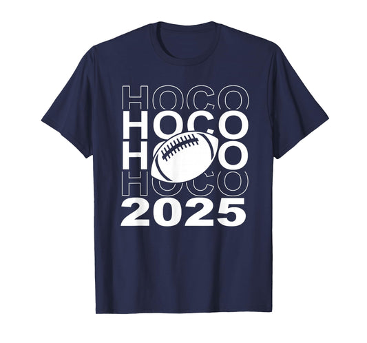 Hoco 2025 American Football Homecoming Game Day T-Shirt