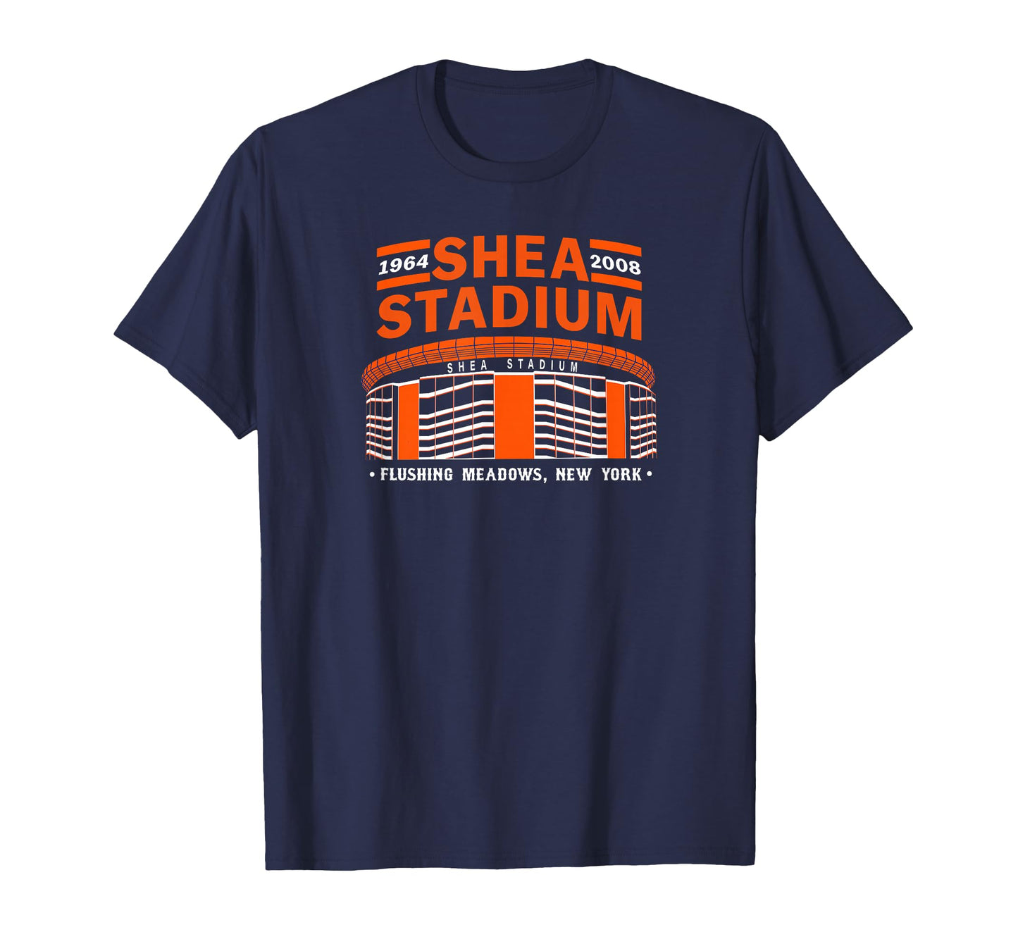 Shea Stadium New York Flushing Meadows Vintage Sports T-Shirt
