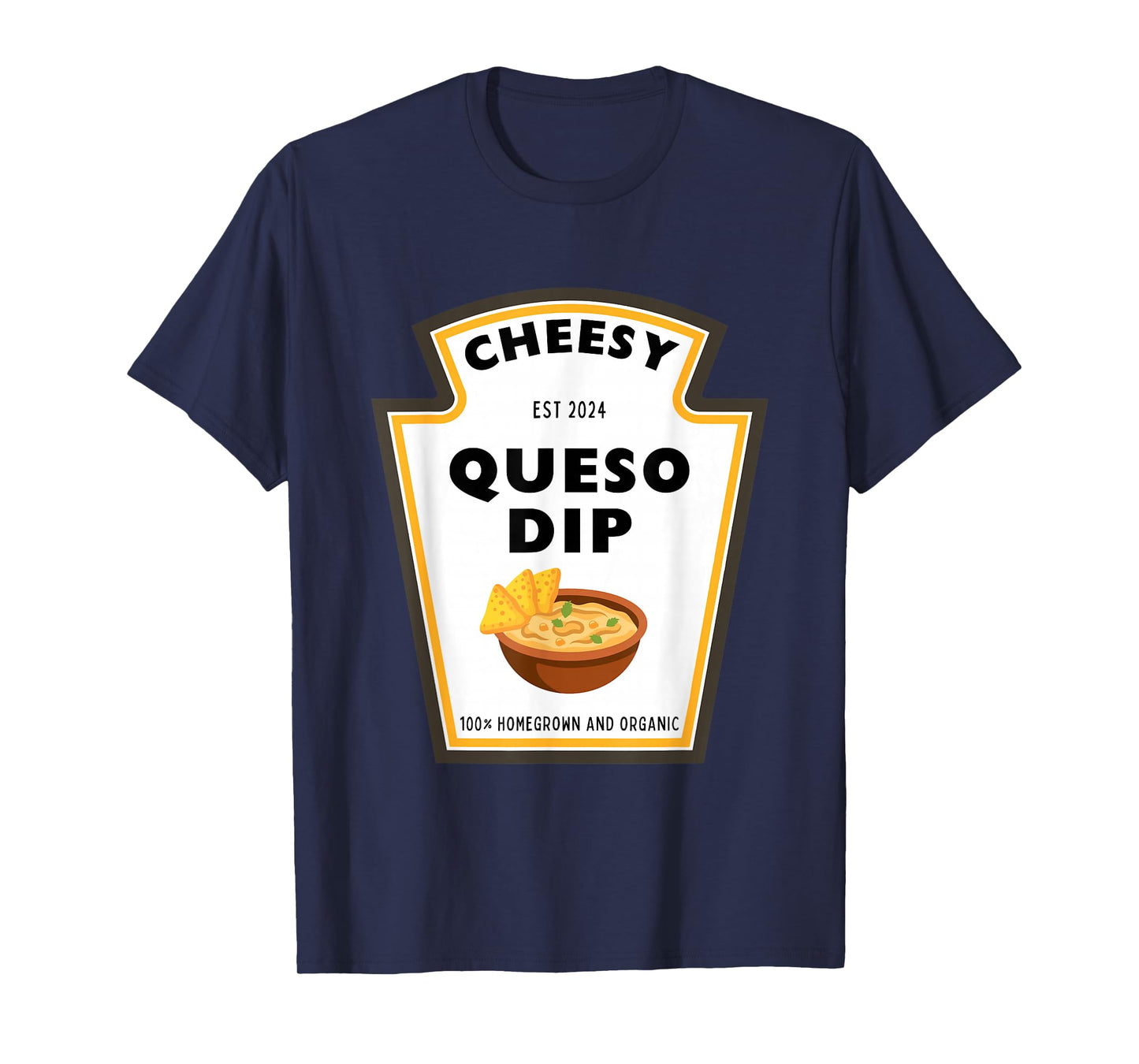 Delicious Cheesy Queso Dip Condiment Costume Party Matching T-Shirt