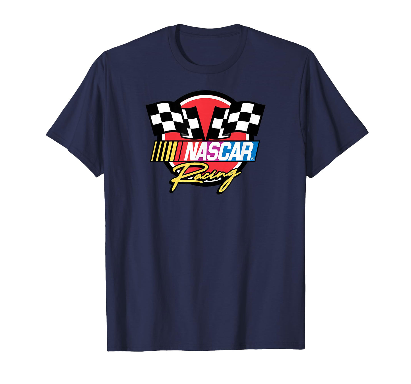 NASCAR - Racing Checkered Flags Logo T-Shirt