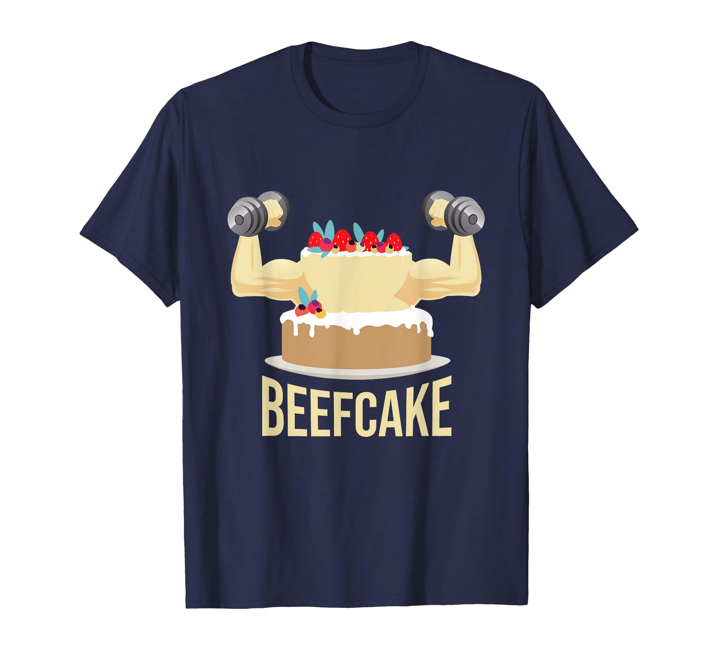 Beefcake - Health Fitness Gym Coach Weightlifting Exercise T-Shirt