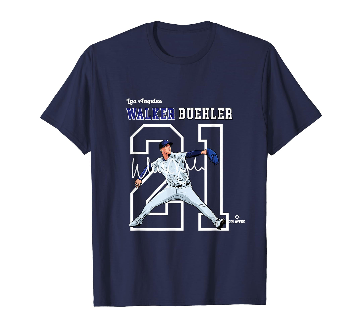 Walker Buehler | Los Angeles Baseball Players | MLBWBR3004 T-Shirt