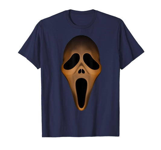 Ghost Face Spooky Halloween Face Costume For Men and women T-Shirt