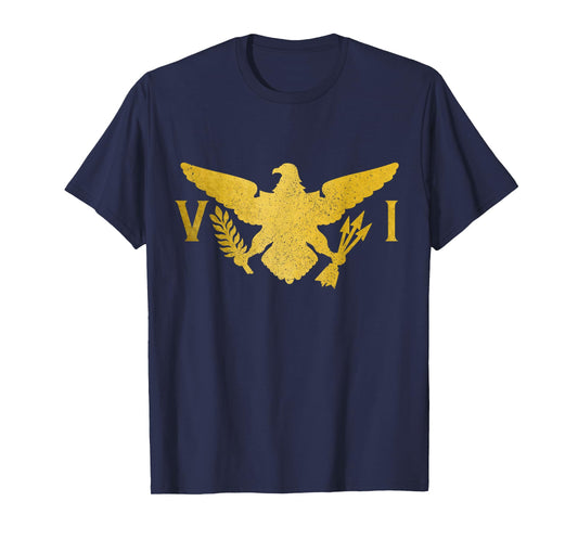 US Virgin Islands USVI Flag Pride Souvenir T-Shirt