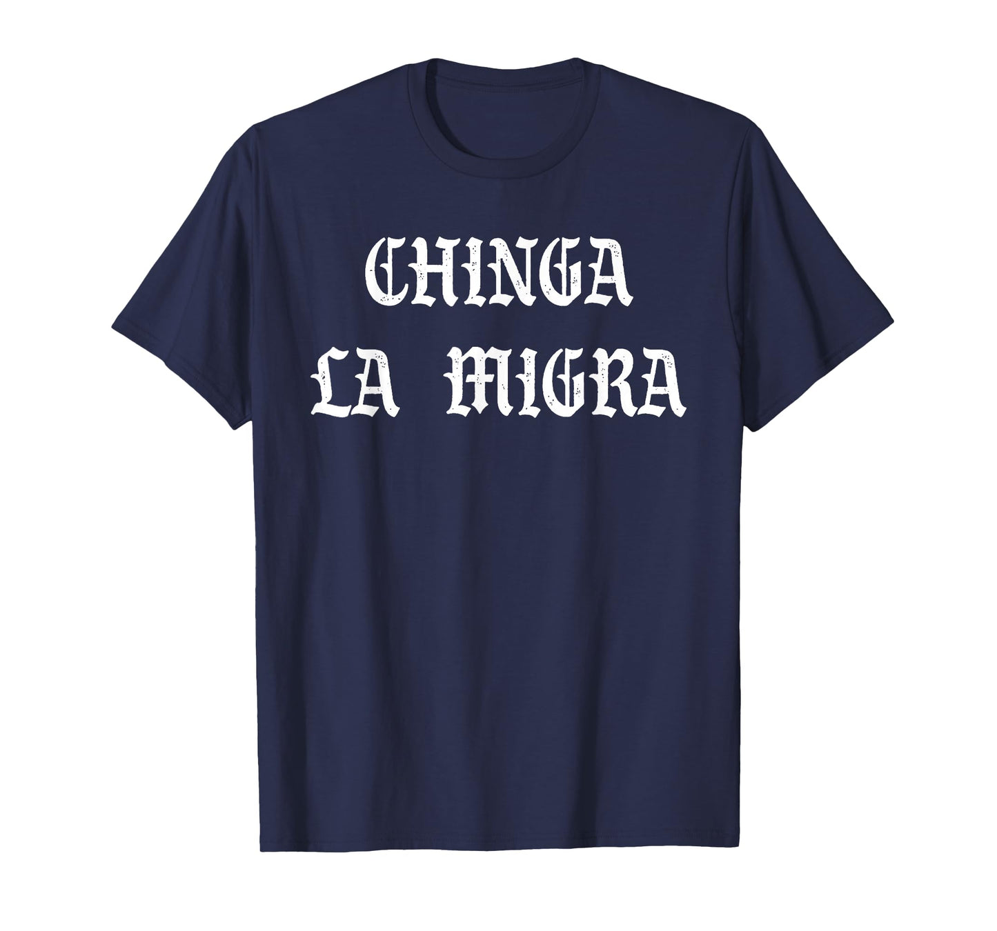 Funny Subtle Chinga La Migra Anti Ice Vintage Abolish Ice T-Shirt