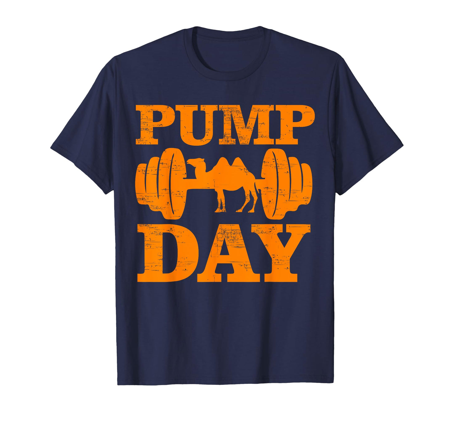 Funny Pump Day Hump Day Camel Weight Lifting Training Gym T-Shirt