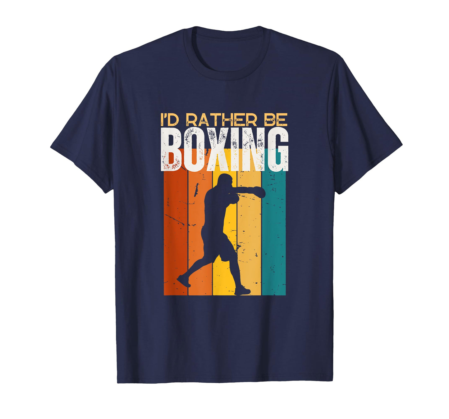 I'd Rather Be Boxing Funny Boxer T-Shirt