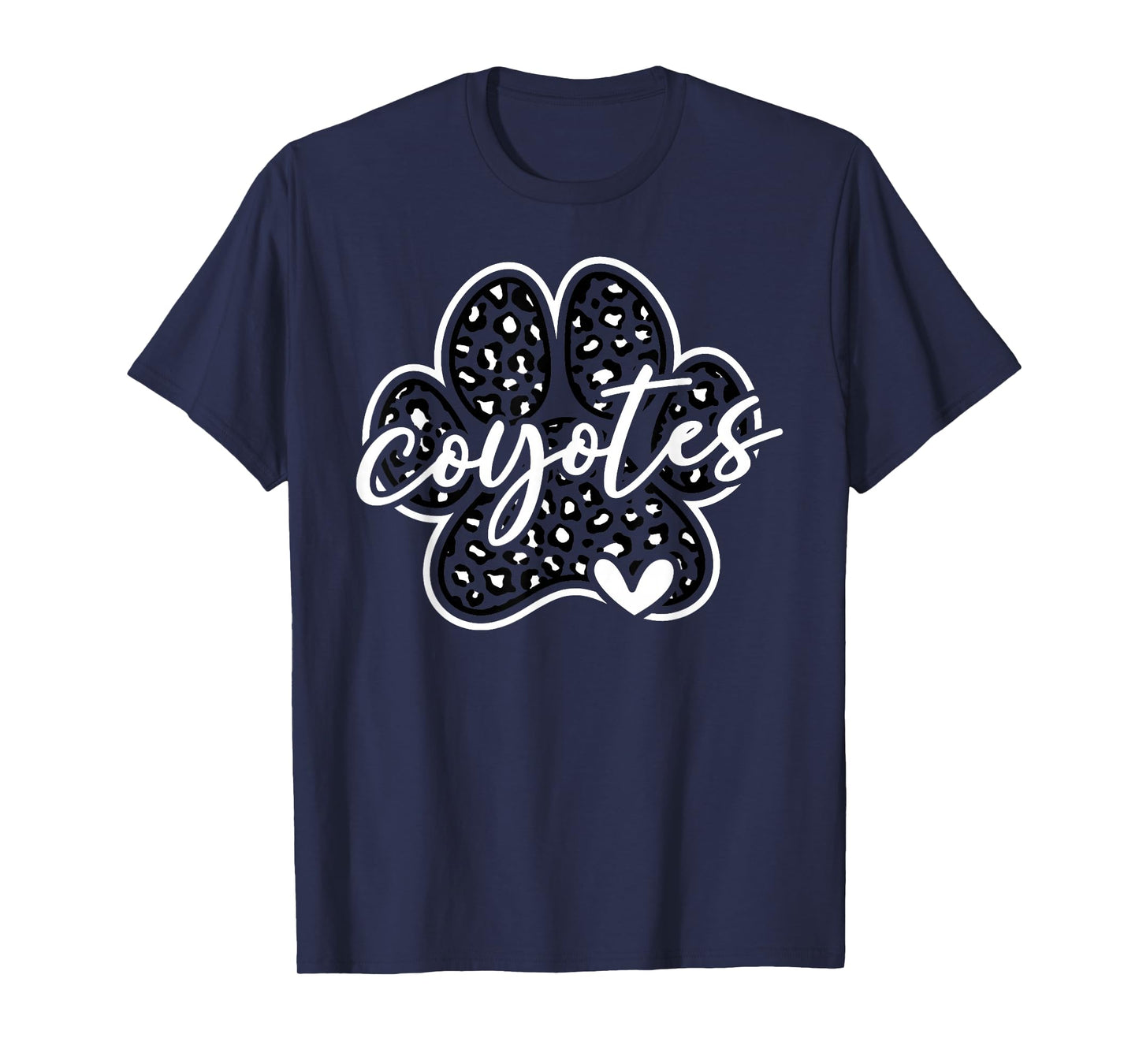 Vintage Coyotes Team Pride School Spirit Back To School T-Shirt
