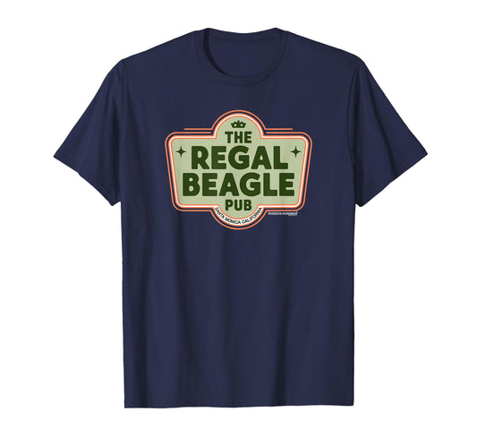 Regal Beagle Pub Retro Three's Company Officially Licensed T-Shirt