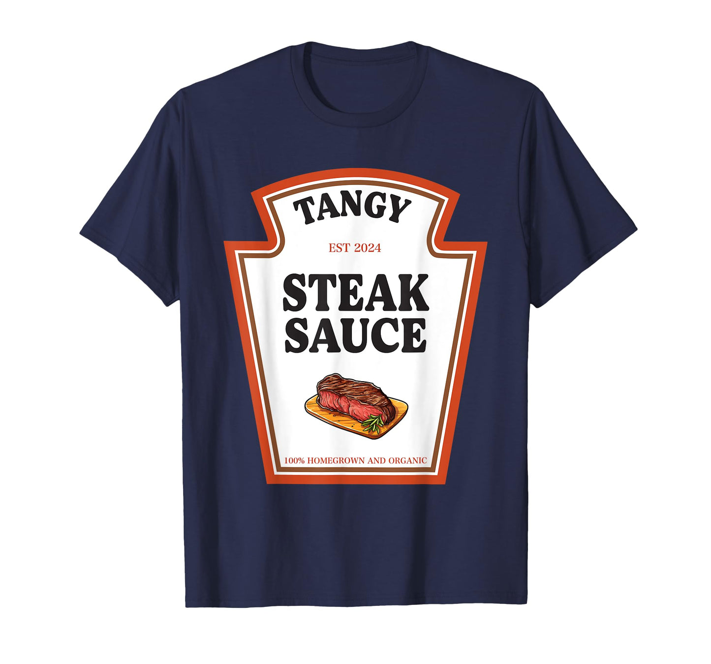 Tangy Steak Sauce Condiment Costume Party Matching T-Shirt