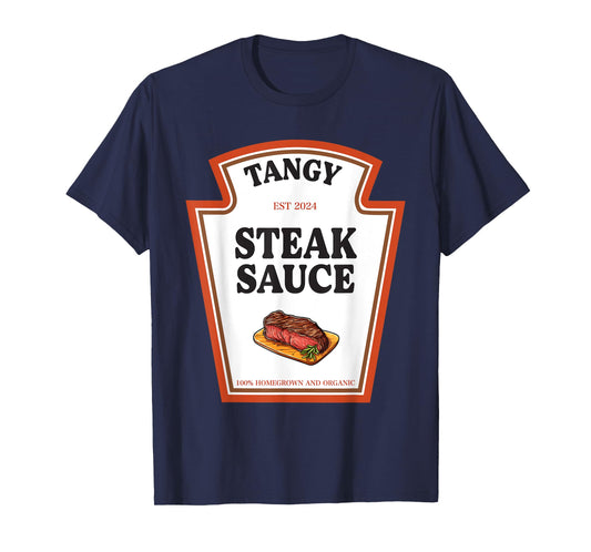 Tangy Steak Sauce Condiment Costume Party Matching T-Shirt