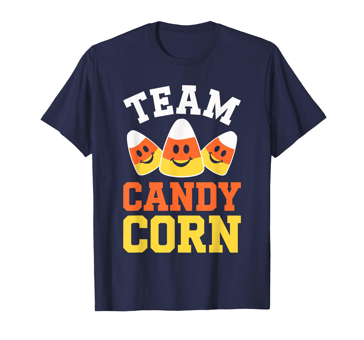 Team Candy Corn Shirt Adult Kids Men Women Halloween Costume T-Shirt