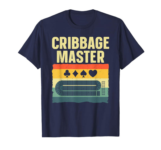 Best Cribbage Design For Men Women Card Game Cribbage Lover T-Shirt
