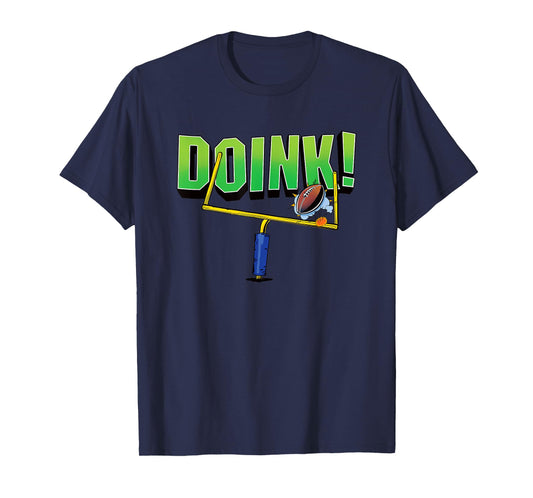 DOINK! funny football kicker missed field goal posts fan T-Shirt