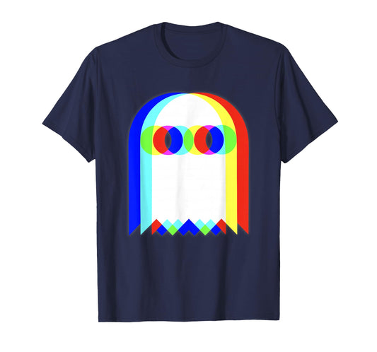 Threadrock Vaporwave Psychedelic Ghost Retro Halloween Techno EDM Unisex Adults Kids T-Shirt