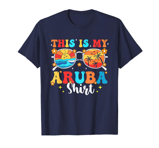 Matching Summer Family Vacation Beach Trip Aruba T-Shirt