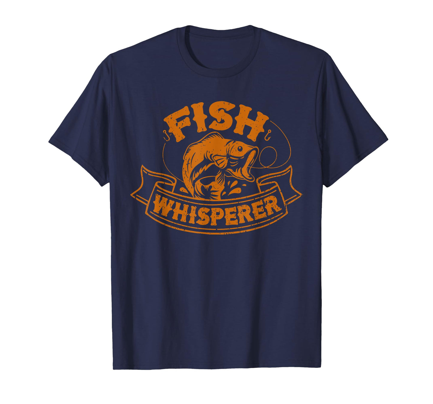 Fish Whisperer Funny Fisherman Fisher Fishing Lovers Outfit T-Shirt