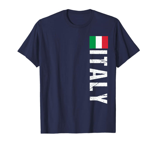 Italy Gift Flag Italy Vintage Italia Italiano Italian T-Shirt