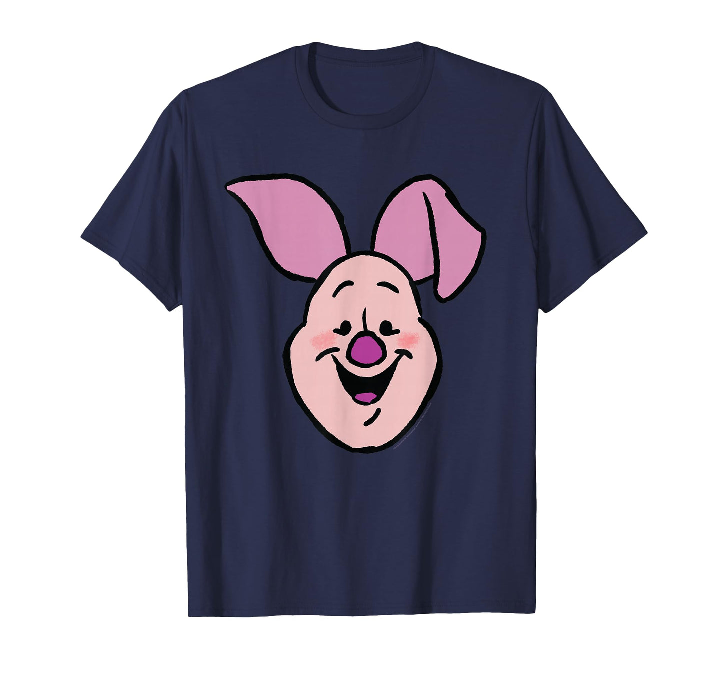 Disney Winnie the Pooh Piglet Happy Big Face Costume T-Shirt
