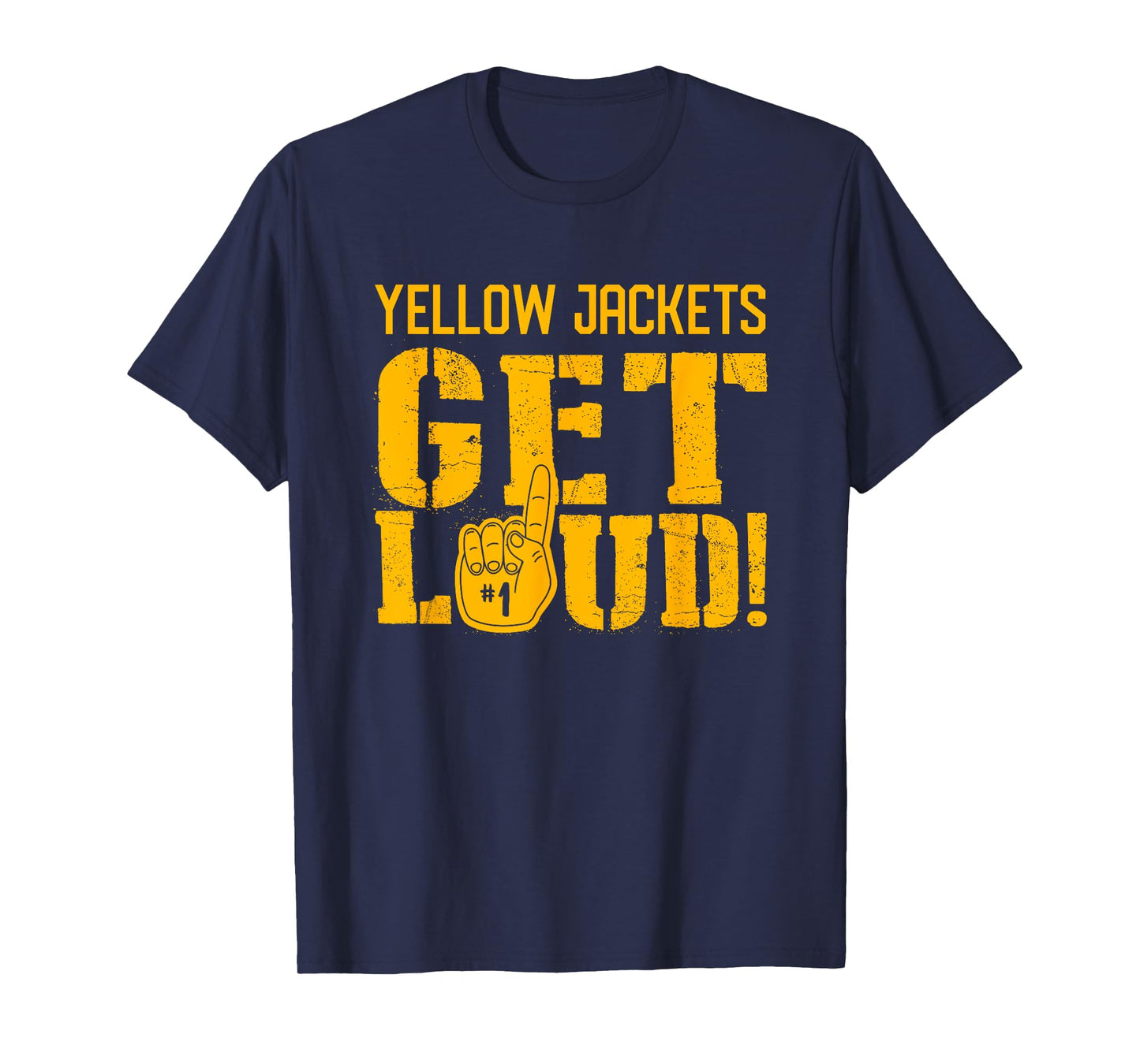 Wynne Yellow Jackets Get Loud! HS T-Shirt