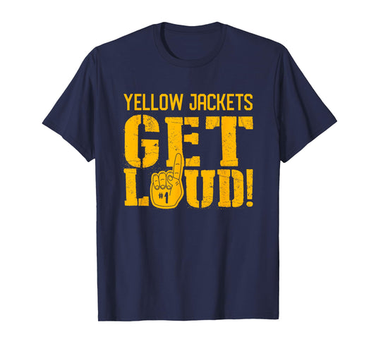 Wynne Yellow Jackets Get Loud! HS T-Shirt