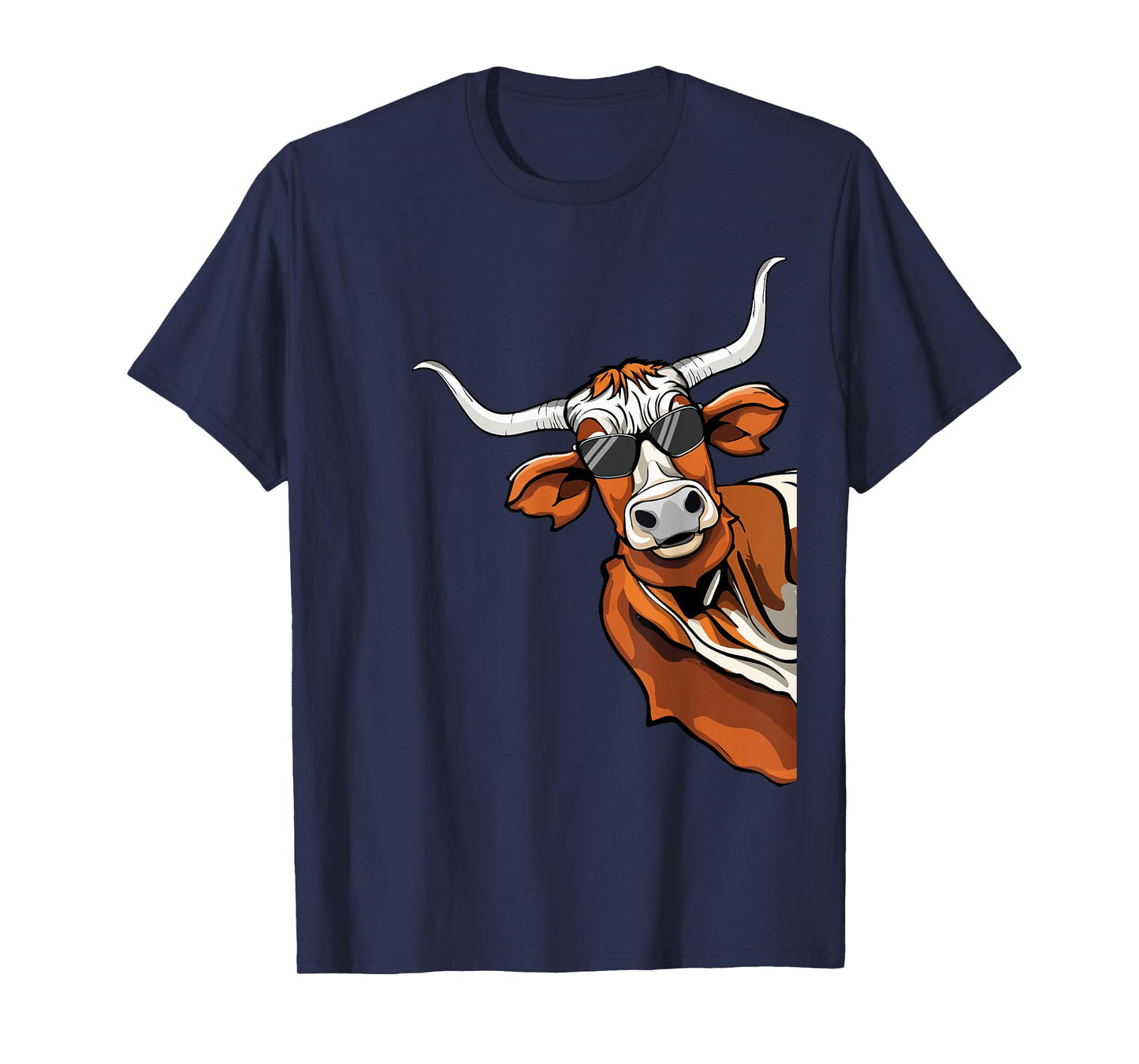 Longhorn Cow Lover Cool Cow Kids Longhorn Cow T-Shirt