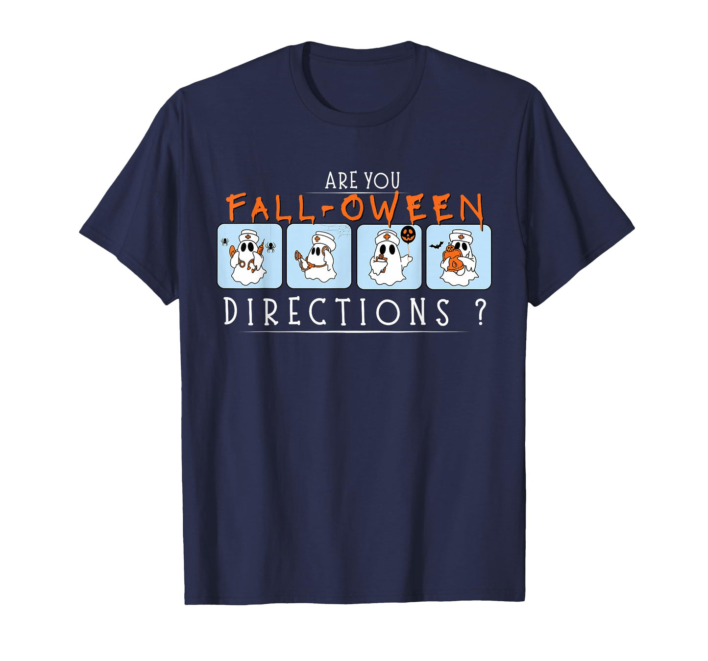 Vintage are You Fall O Ween Directions Teacher Halloween T-Shirt