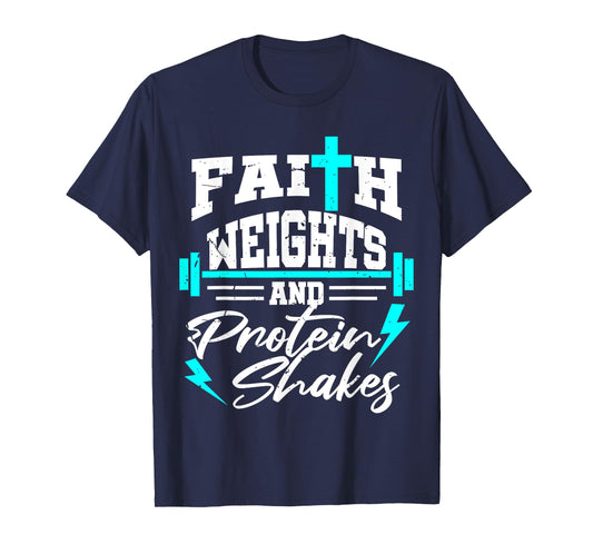 Christian Workout Fitness Weightlifting Body Building Gift T-Shirt